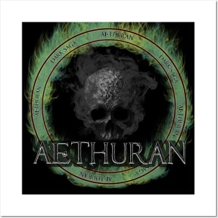 Aethuran logo alt 3 Posters and Art